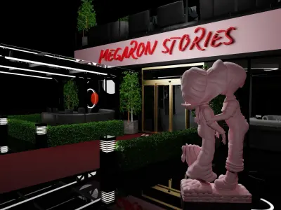 Megaron Stories Ballroom 3D model