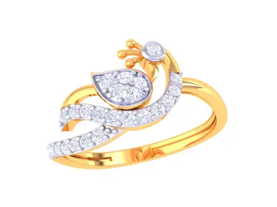  Women Ring MTL 3dm STL OBJ FBX Details 3D print model 31