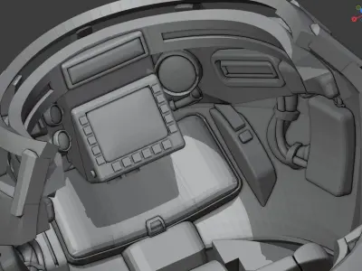 Armored suit zgok ma-k 3D print model