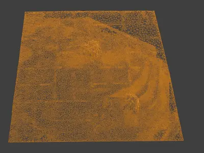 Pavement 4k texture 3D model