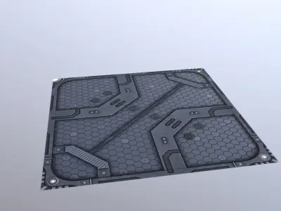 Sci-Fi Floor 01 Texture