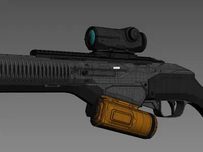 eclipse gta san andreas gun 3D model
