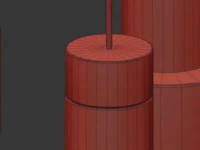 FOREST GREEN FILD RADIUS Lamp 3D model