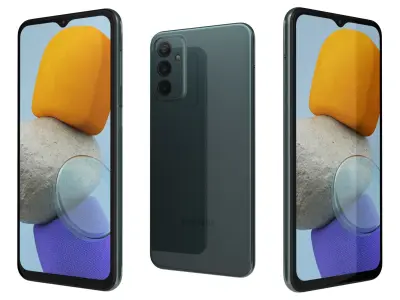 Samsung Galaxy M23 Deep Green And Light Blue 3D model