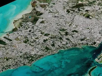 Nassau - Bahamas 3D model