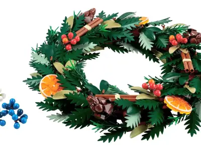 Wikibricks3D - 10340 Wreath 3D print model