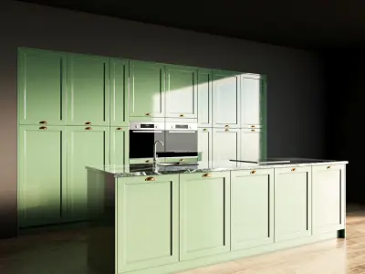 14-Kitchen2 glossy 2 3D model
