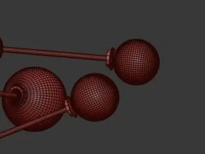 METEORITE CHANDELIER 3D model