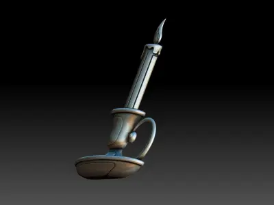 Candlestick 3D print model