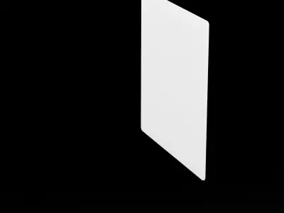 Street Sign Square Low-poly 3D model