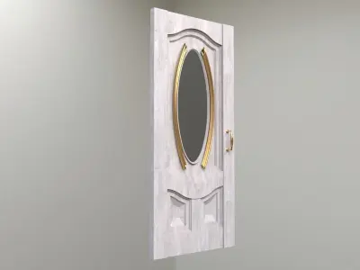 Wood Door Collections 3D model