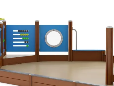 Lappset Sandbox Boat 3D model