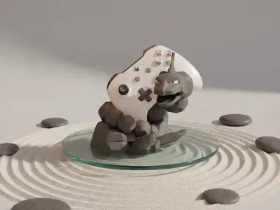 Onix Controller Stand 3D print model