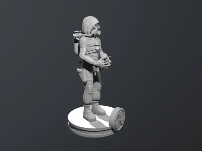 Artifact Hunter 3D print model