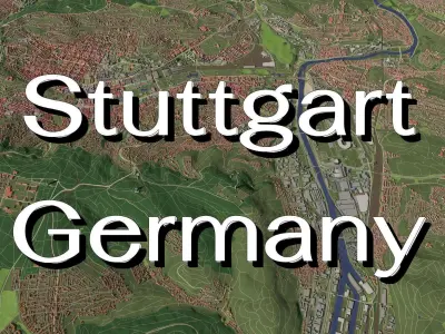 Germany - city and urban 3D Model Pack