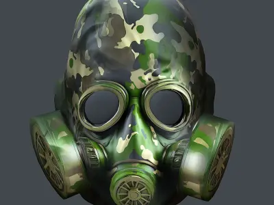 Helmet 3d model military combat Military Low-poly Low-poly 3D model