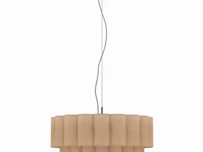 Folia large scollaped natural light 3D model