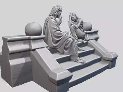 Let Jesus Heal You 3D print model