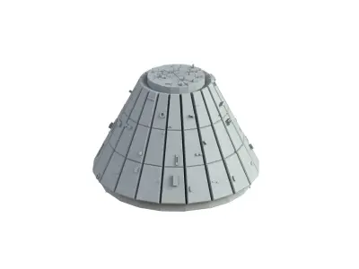 Sci Fi Object No 2944 Low Poly Low-poly 3D model