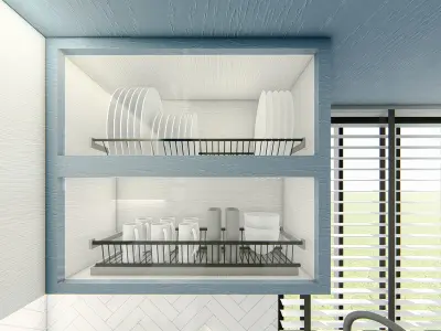 KITCHEN INTERIOR DESIGN 3D model