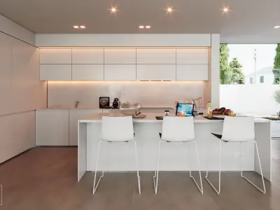 Modern Pool Villa V-ray 5 Cinema 4D 3D model