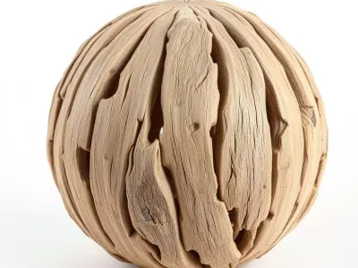 Weathered Driftwood HQ PBR Textures Set Texture