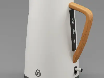 SWAN kitchen appliances 3D model
