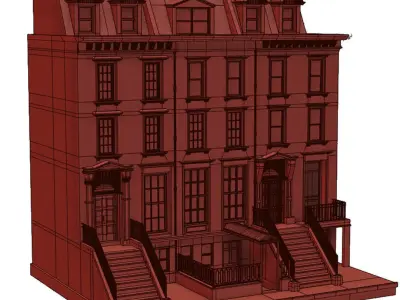 EXTERIOR BUILDING 3D model purchase