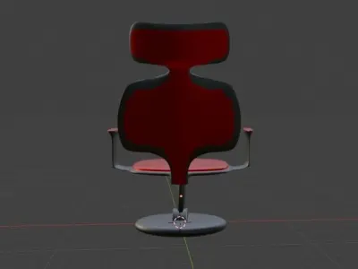 Armchair Free 3D model shop