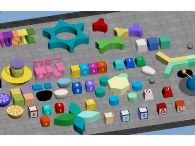 Creative Ornaments 3D model