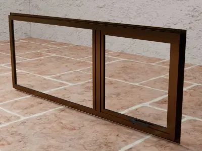 ALUMINUM WINDOW THO PT156 3D model