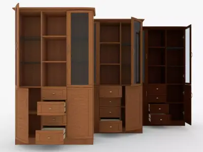 Glazed Sideboard 3D model