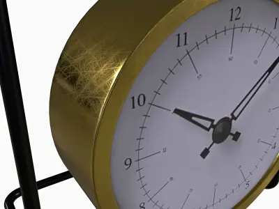 table clock 020 Free 3D model