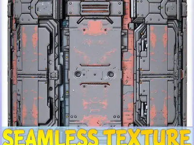 Sci-FI Seamless Texture Texture 27