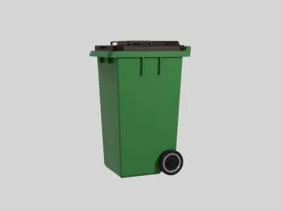 Garbage Bin 3D model