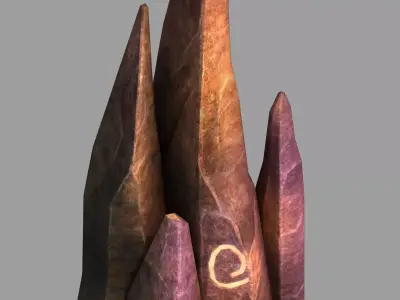 Not Zhoushan - Volcano - Shiya 02 3D model