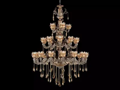 MD 89360-34 Osgona Chandelier 3D model
