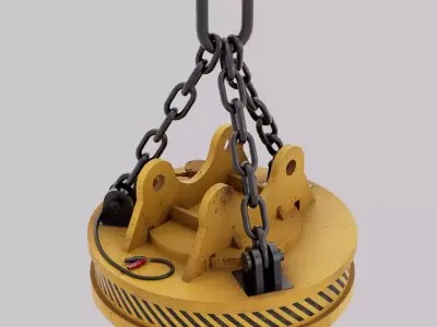 Industrial Magnet 3D model