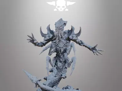 Xenarid Wormaak 3D print model