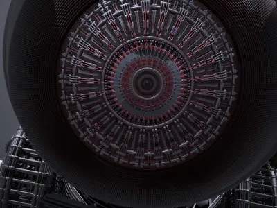 Unarmed Robot WIP 3D model