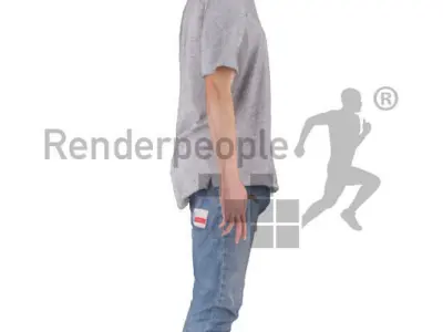 Manuel 001 Animated Dancing Man Free low-poly 3D model