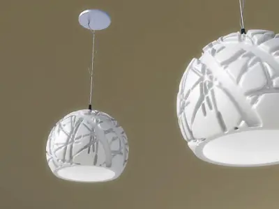 Pendant light ARTIC 3D model