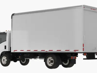 Box Truck Isuzu NPR 2018 