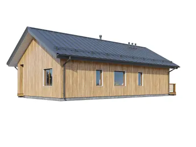 Alpine house Ramos 3D model