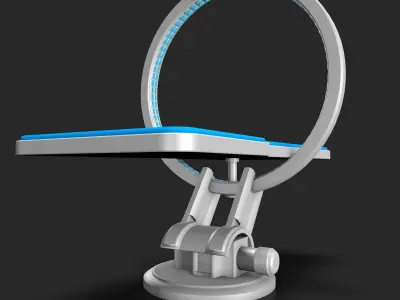 Sci Fi Medical Bed 3D model