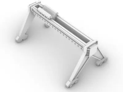 Port Crane 3D print model