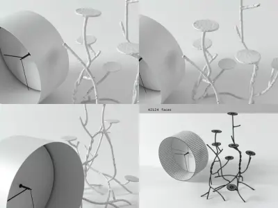 Morning set 01 3D model