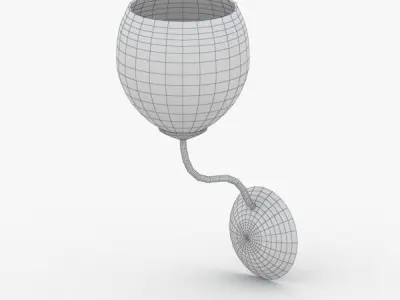 1479 - Bra Lamp Low-poly 3D model