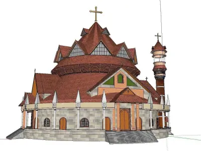 Architecture-Religion-God-Culture-Temple-0261 mosque 3D model