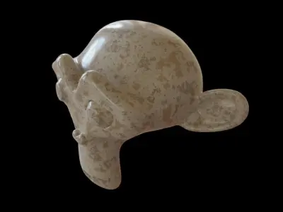 Seamless Procedural Wavy Marble Texture for 3D Materials Texture